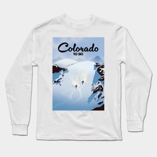 Colorado to Ski Long Sleeve T-Shirt